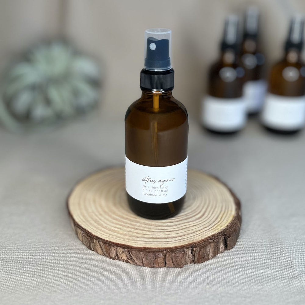 
                  
                    Fern x Flow natural and vegan 4oz Citrus Agave scented Air + Linen Spray.
                  
                