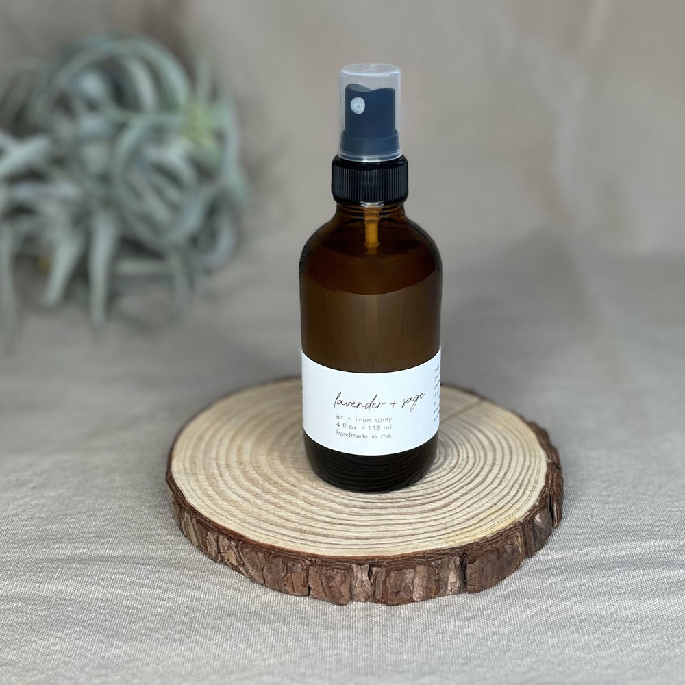 Fern x Flow natural and vegan Lavender Sage scented Air + Linen Spray.