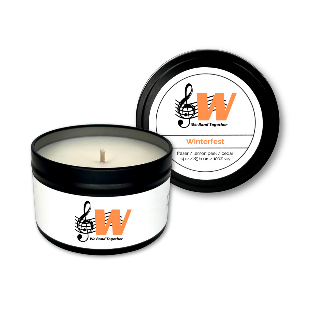 14 oz Holiday Candle Bundle - WMHS Tanner Band