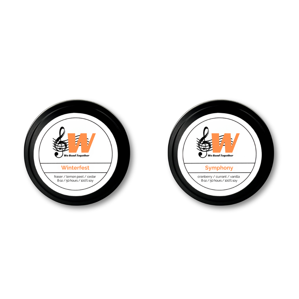 8 oz Holiday Candle Bundle - WMHS Tanner Band