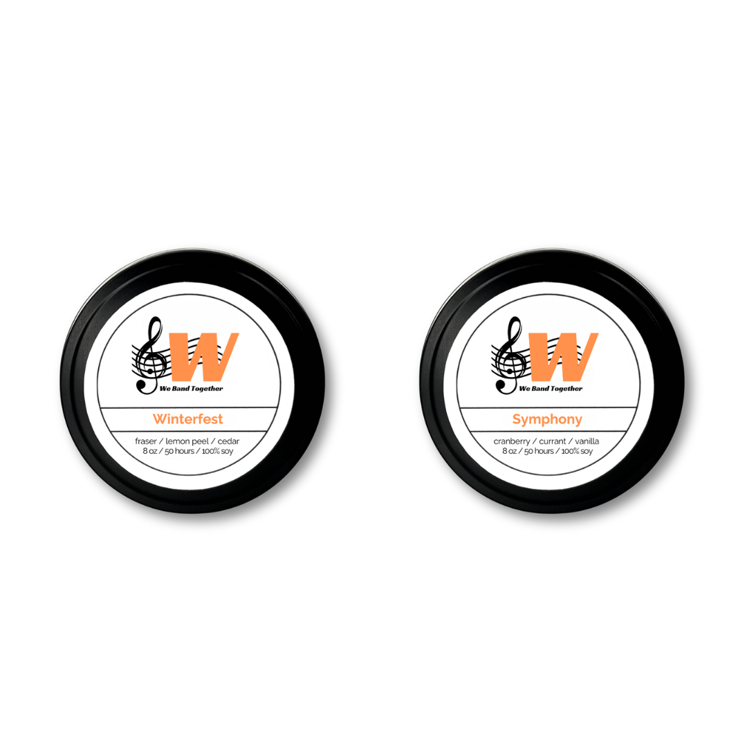 8 oz Holiday Candle Bundle - WMHS Tanner Band